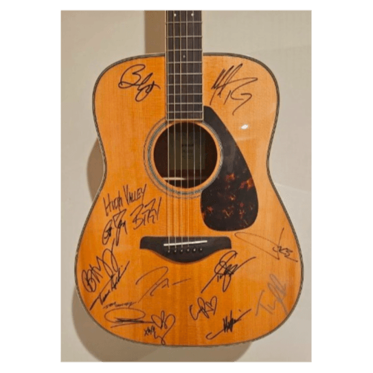 Yamaha FG820 Acoustic Guitar Signed by Multiple Country Artists