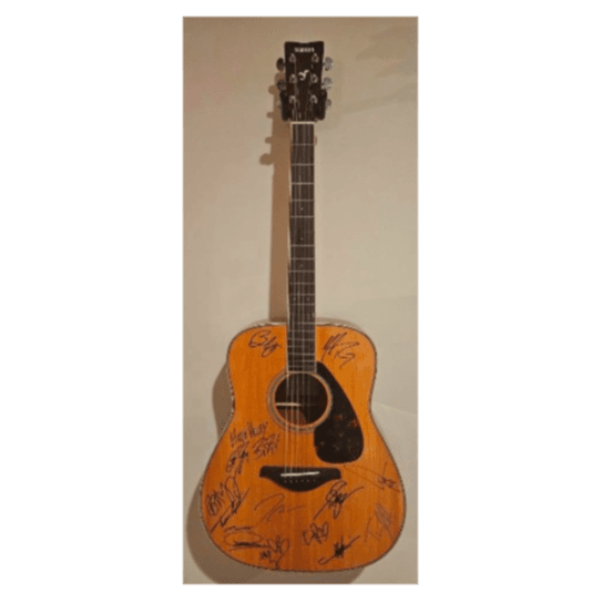 Yamaha FG820 Acoustic Guitar Signed by Multiple Country Artists